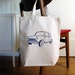 Halftone Mini Cooper Tote