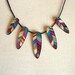 Feathers necklace