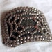 Victorian Cobweb Steel Cut Shoe Clip
