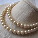 Vintage 1950s Marvella Baby Or Childs 2 Strand Pearl Necklace