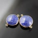 2 matching Lapis lazuli connectors 20.00 ON SALE 18.00