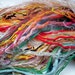 Creative thread pack, inspiration pack, Autumn orange green brown minimum 60 yards 55 metres