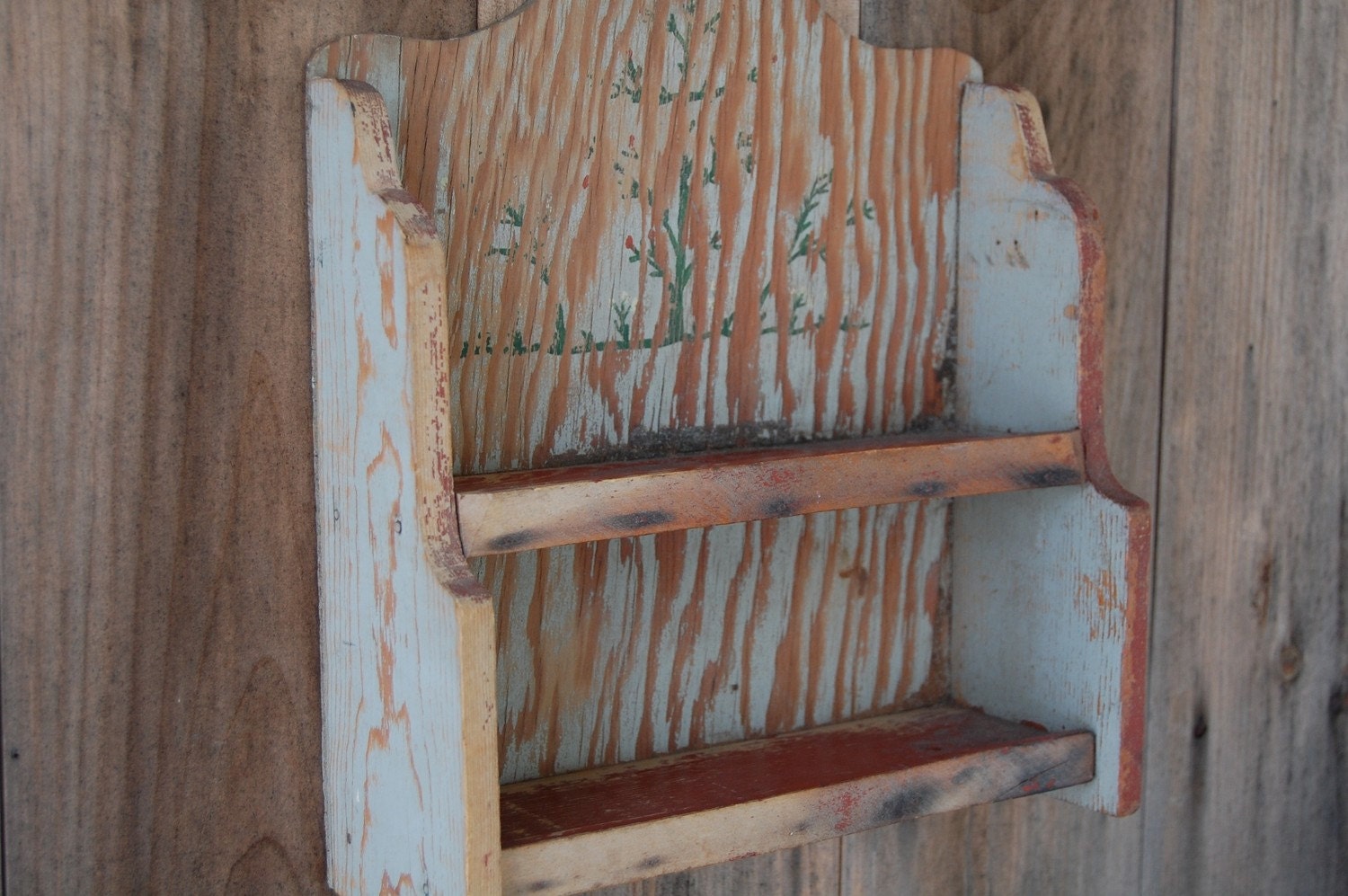 Vintage Wooden Shelf