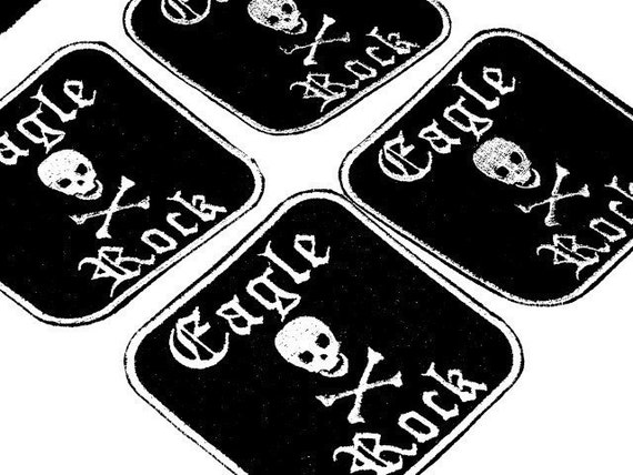derby name skull patch