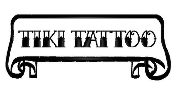Tattoo Name Patch extra large size 11 inch