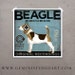 Beagle Records album style Customized 14 x 14