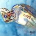 Sea Turtle Art Print of Original Watercolor Painting - 8x10