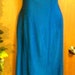 All That Jazz Lurex Skin Tight Maxi Dress USA made Shimmery Glam sz 9/10