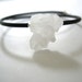 Quartz Crystal Bracelet, Crystal Stone Bracelet , Artisan Handmade Jewelry, FREE Shipping