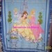 Disney Princess Cinderella Belle Sleeping Beauty Hand Tied Fleece Throw Blanket Girls