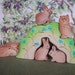 Waldorf Inspired Wooden Nature Toy Puzzle Stacker - Forrest Animals - 6 pc set