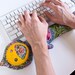 Keyboard Wrist Cushion Printed Batik