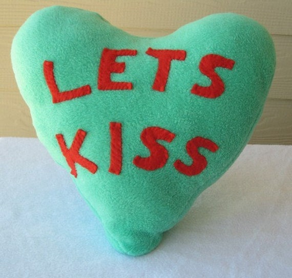 plush conversation hearts