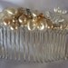 Wedding Hair Comb Vintage Glass Buttons, Pearls & Beads- Handmade in France