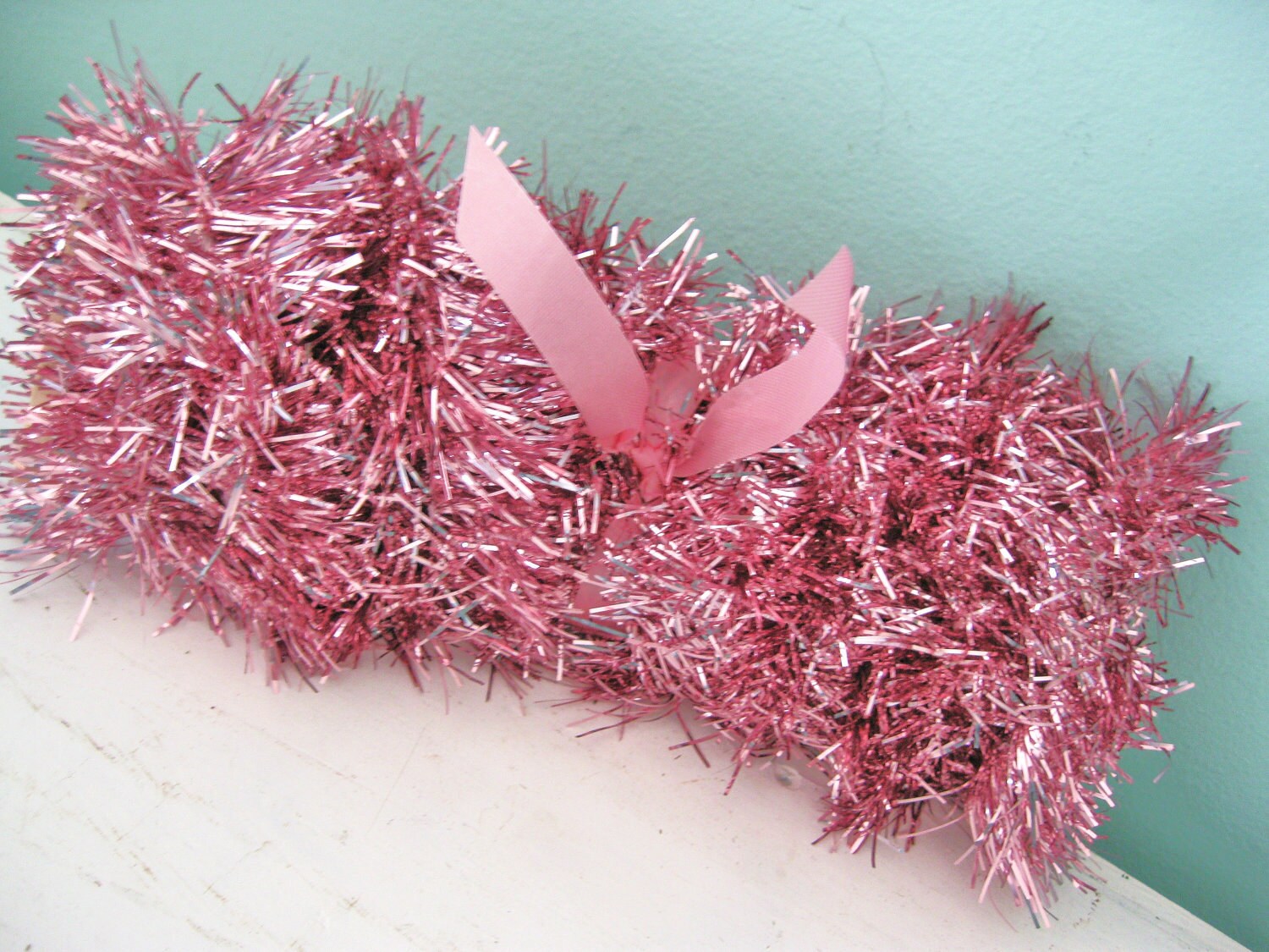 reserved tinsel town vintage christmas pink tinsel reserved tinsel town vintage christmas pink tinsel