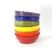 Hanging Ceramic Bird Feeder Purple