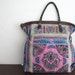 Oversized tote - Ethnic / Hip / Tribal / Hmong / Miao / Bohemian Tote - 597
