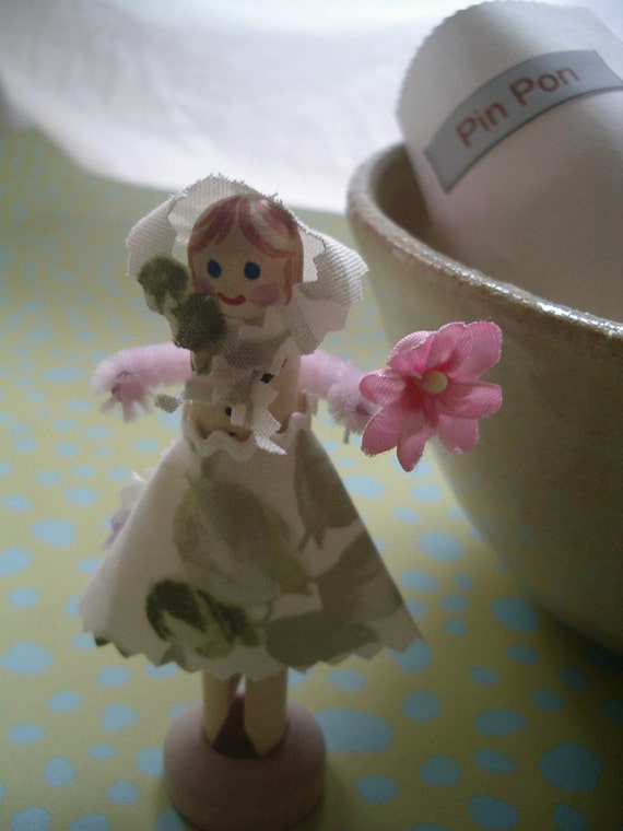 DIY Clothespin Doll Kit / Wooden toy