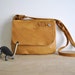 The Donovan Mini Satchel in Honey Leather