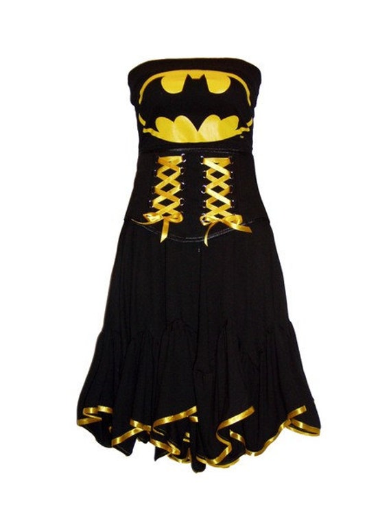 AKASHA - BATMAN Dress PLUS Mask SMALL\/MED OOAK