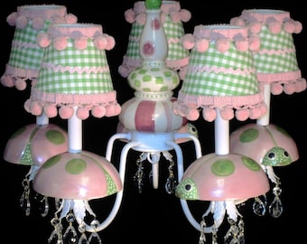 Kid's Lighting Ladybug Nursery Chandelier