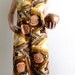 Vintage Alfred Shaheen Jumpsuit - Wild Tropical Vacation Hawaiian Print - Medium Circle Swirls and Brush Strokes