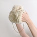 Vintage Fur Muff - Stunning Oatmeal Cream Soft Rabbit Fur Bunny Muff