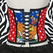 Super Mario Brothers Nintendo 80s Corset Top THEVINTAGEDOCTOR