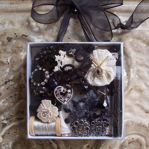 Embellishment Inspiration Kit 50... Vintage and by GypsyFeather