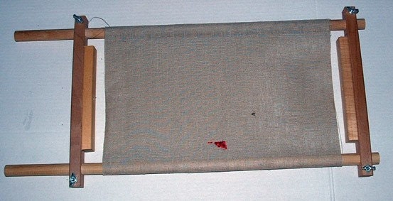 Large Scroll Frame for Cross Stitching or by SupplyJunkie on Etsy