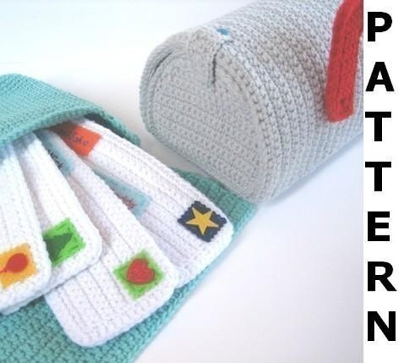 Mailbox and Mail Bag Crochet Pattern