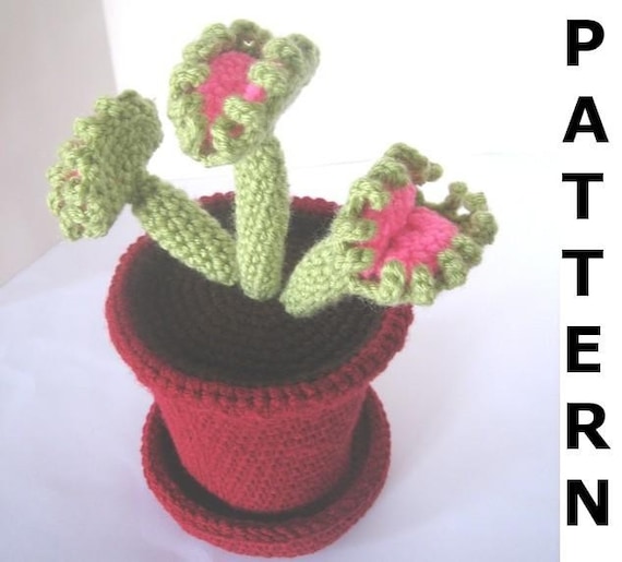 Venus Fly Trap Crochet Pattern