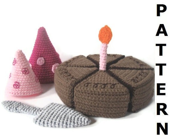 Play Food Crochet Pattern