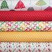Rainy Days and Mondays Fabric by Riley Blake- Fat Quarter Bundle, 5 total