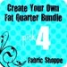 Create Your Own Fat Quarter Bundle- Pick 4 Fat Quarters