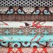 Aviary 2 Fabric by Joel Dewberry for Free Spirit- Brown Fat Quarter Bundle, 8 total