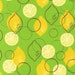 Metro Market Fabric by Robert Kaufman, Metro Lemons in Green-Fat Quarter