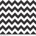 Chevron Fabric by Riley Blake Designs Chevron fabric by Riley Blake, Medium Chevron in Black-Fat Quarter