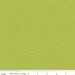Peak Hour Fabric by Kelly Wulfsohn for Riley Blake, Peak Hour Dots in Green-1 Yard