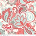LAST ONE Verona Fabric by Emily Taylor Designs for Riley Blake, Verona Main in Rouge-Fat Quarter