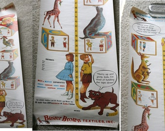 paper growth chart etsy