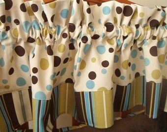 Custom Window Valance You Choose Fabrics Free Shipping When Added To A Bedding Set Order
