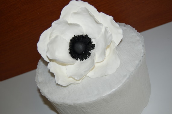 anemone cake topper
