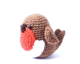 Crochet Amigurumi Pattern - Robin - Bird - PDF - Ebook