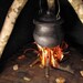 Cauldron Above Campfire Inspired Diorama or Wedding - Engagement Ring or Tinket Box by Tanja Sova