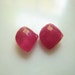 SPECIAL PRICE Pink Sapphire Faceted Modern Briolette Parcel of One Pair Item No. 4671 Regualr Price 16.95