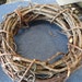 Grapevine Wreath Ready to Decorate, 6 1/2 Inch, 1 Wreath S 297