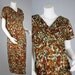 50's Vintage Town Talk Floral Day Dress