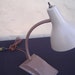 Industrial Vintage Gooseneck Desk Task Lamp with Adjustable Cone