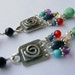 CUSTOM ORDER for MICHEON Candle Box Earrings An Eclectic Mix of Semi Precious Stones Artisan Sterling Silver Bohemian Gypsy Dangle Earrings